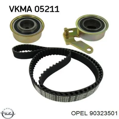 Rolka napinacza paska rozrządu Opel 90323501 cena, od 81,68 USD