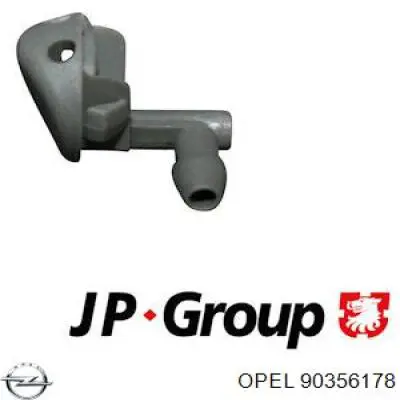 Do koszyka 90356178 Opel Dysza spryskiwacza szyby przedniej