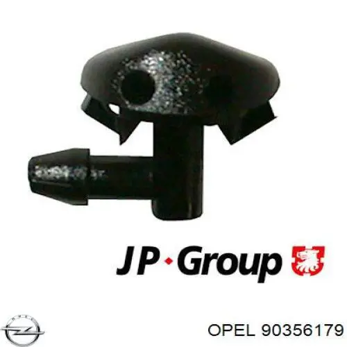 Dysza spryskiwacza szyby przedniej 90356179 Opel