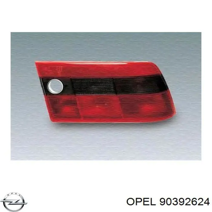 Do koszyka Lampa zespolona tylna prawa Opel Calibra  85