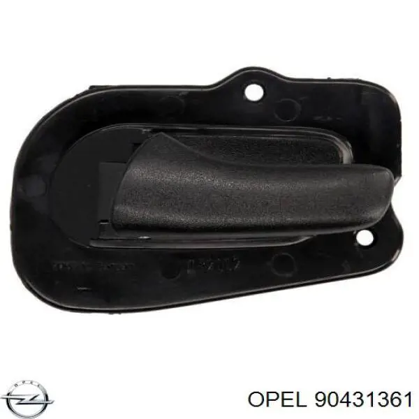 Klamka drzwi przednich wewnętrzna lewa Opel 90431361 cena, od 8,31 USD