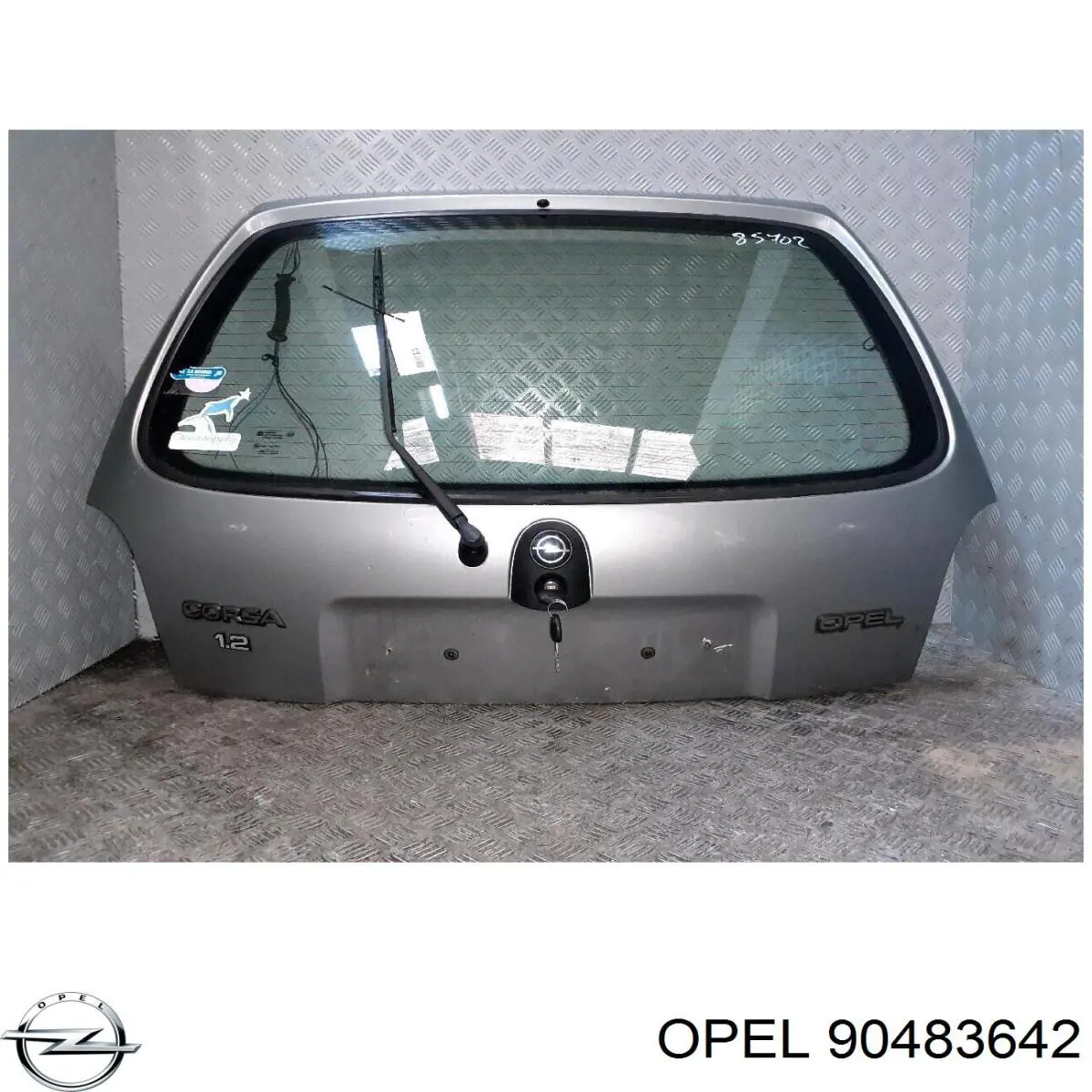 Drzwi tylne (bagażnika 3/5) Opel Corsa B hatchback (S93) (1993 - 2009) cena, od 171,10 USD