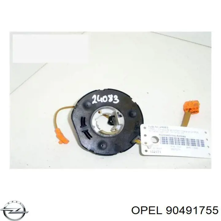 Pierścień kontaktowy AIRBAG, taśma kierownicy Opel 90491755 cena, od 46,35 USD