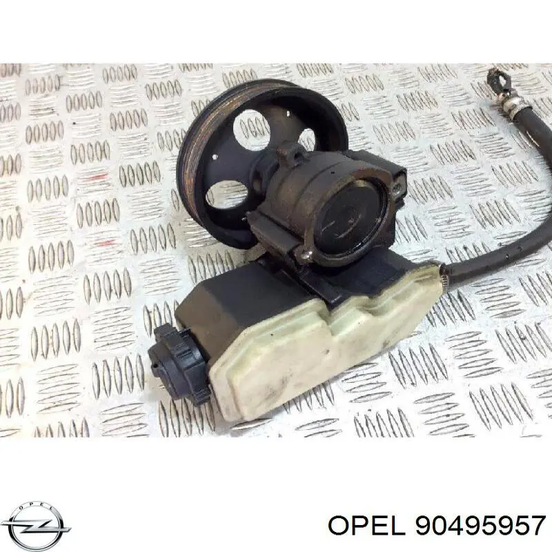 Pompa wspomagania hydraulicznego kierownicy 90495957 Opel