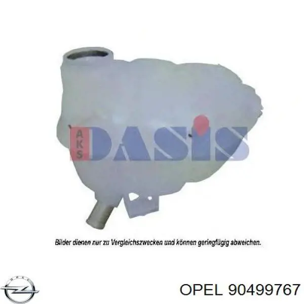 Zbiorniczek wyrównawczy układu chłodzenia General Motors 90499767 cena, od 31,84 USD