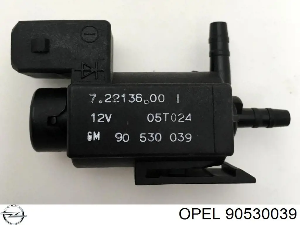 Zawór elektromagnetyczny regulacji klapy EGR Opel 90530039 cena, od 34,05 USD