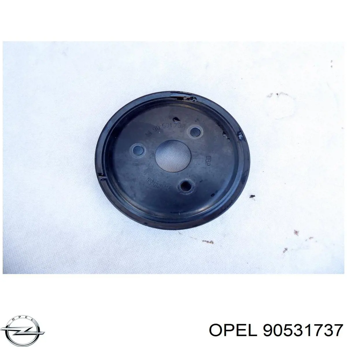 Koło pasowe pompy wodnej Opel 90531737 cena, od 42,56 USD