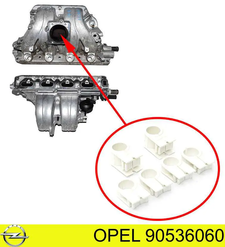Kolektor ssący do Opel Zafira A F75