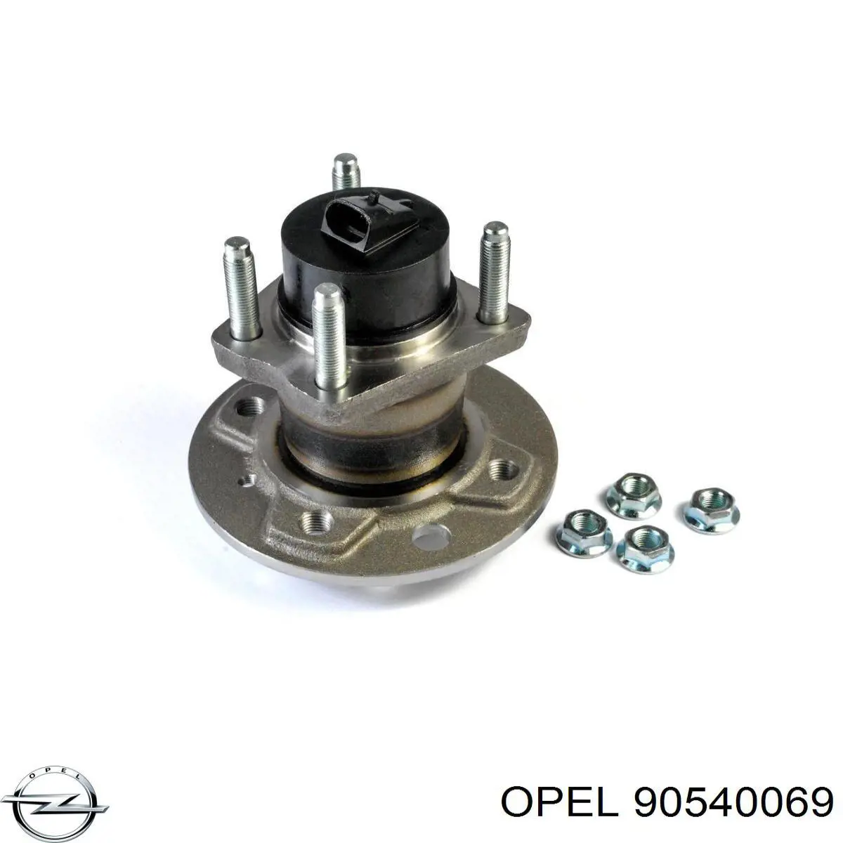 Do koszyka 90540069 Opel Piasta tylna