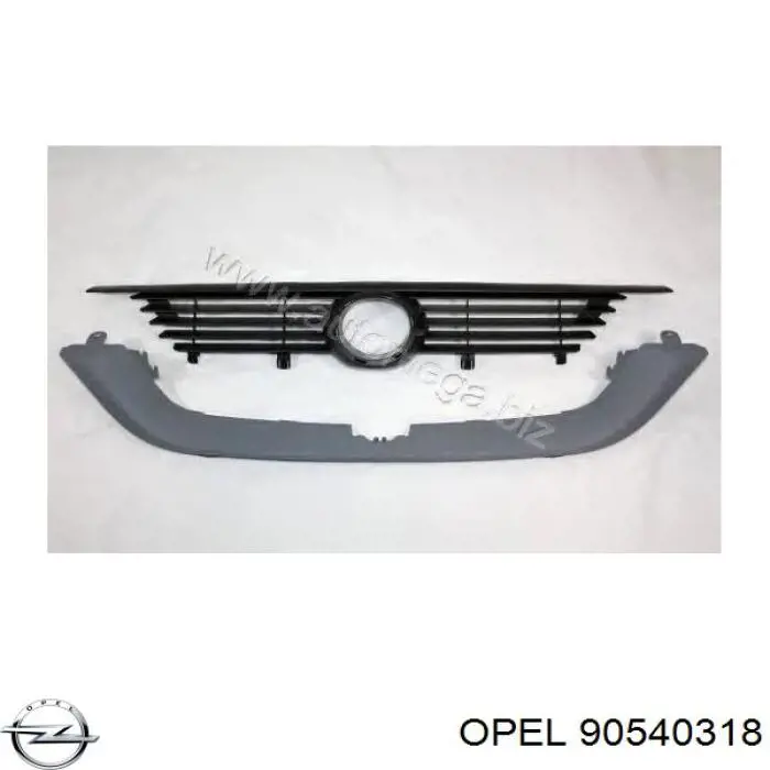 Atrapa chłodnicy General Motors 6320031 cena, od 24,97 USD