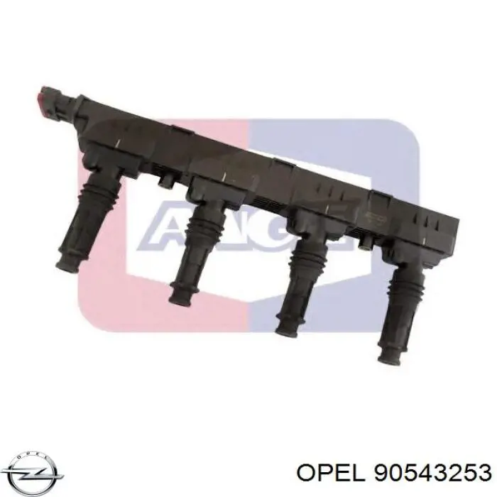 Cewka zapłonowa Opel 90543253 cena, od 59,17 USD