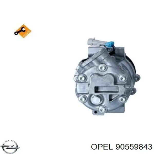 90559843 Opel Sprężarka klimatyzacji