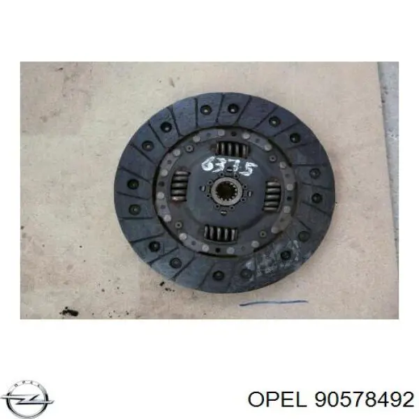 Tarcza sprzęgła Opel 55351769 cena, od 64,34 USD