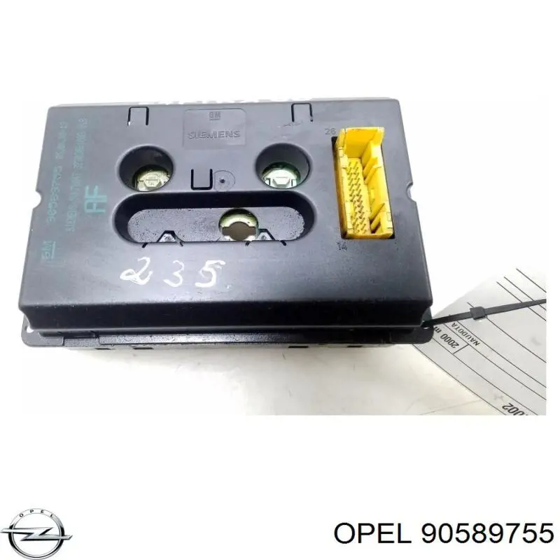 90589755 Opel 
