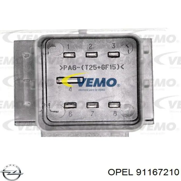 Do koszyka 91167210 Opel Przekaźnik świec żarowych