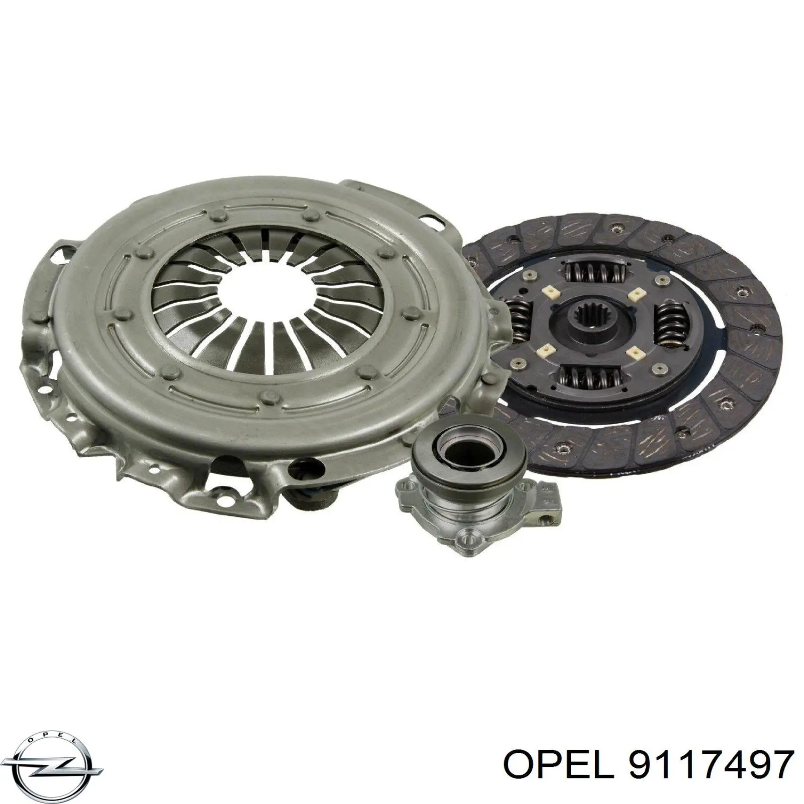 Do koszyka 90278599 Opel Docisk sprzęgła