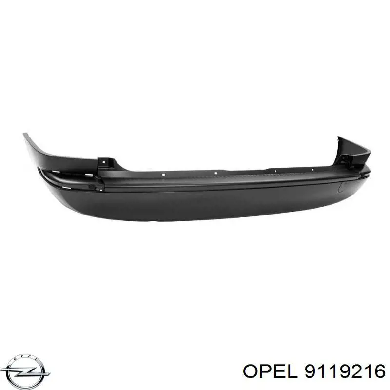 Zderzak tylny Opel 9119216 cena, od 130,30 USD