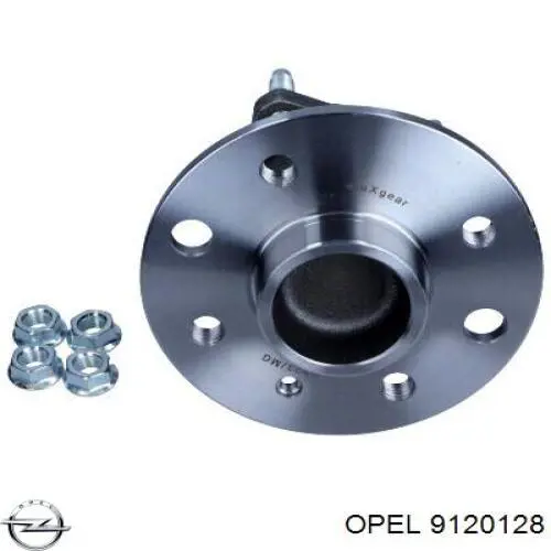 9120128 Opel Piasta tylna