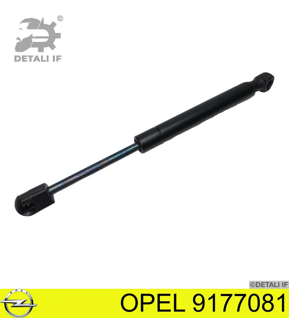 Do koszyka 9177081 Opel Amortyzator klapy bagażnika (3/5 drzwi-tylnych)