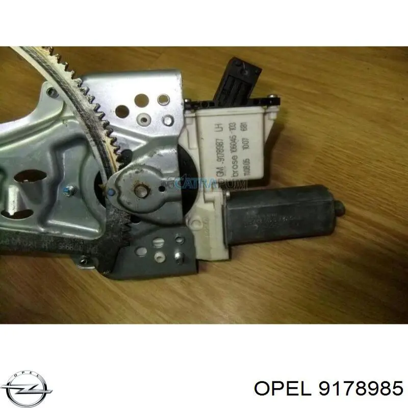 Mechanizm podnoszenia szyby drzwi przednich lewych do Opel Vectra C 