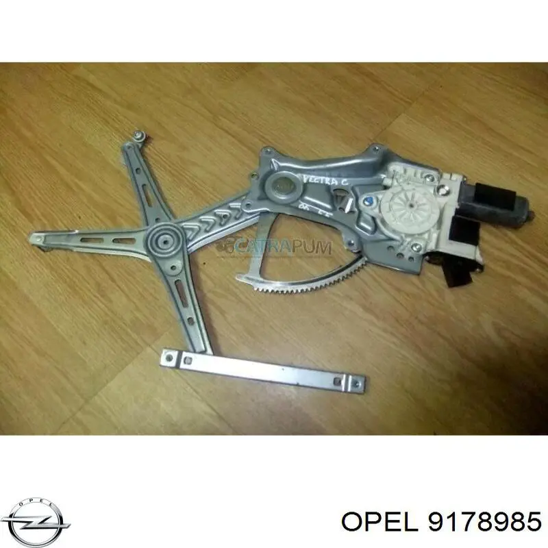 Do koszyka Mechanizm podnoszenia szyby drzwi przednich lewych Opel Vectra C 