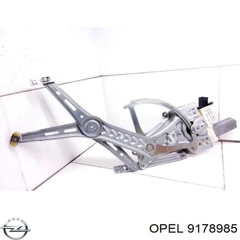 Mechanizm podnoszenia szyby drzwi przednich lewych do Opel Vectra C 