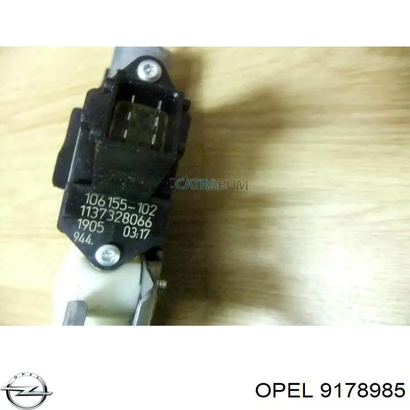  Mechanizm podnoszenia szyby drzwi przednich lewych Opel Vectra 