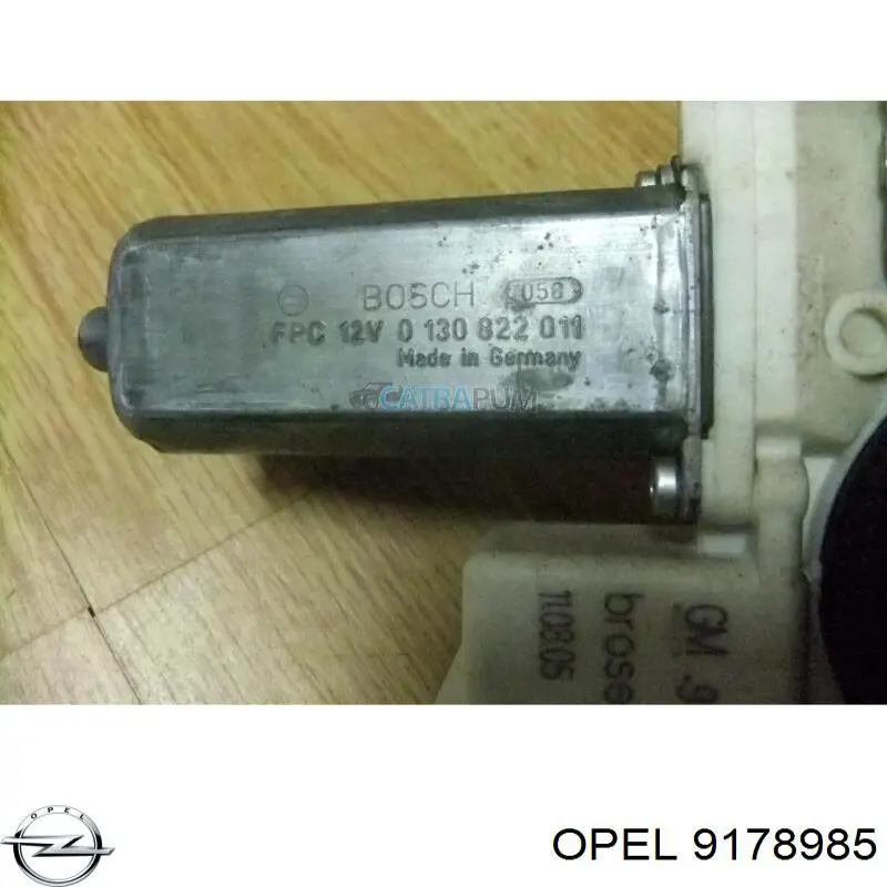 Mechanizm podnoszenia szyby drzwi przednich lewych Opel Vectra C sedana (2002 - 2008) cena, od 63,08 USD