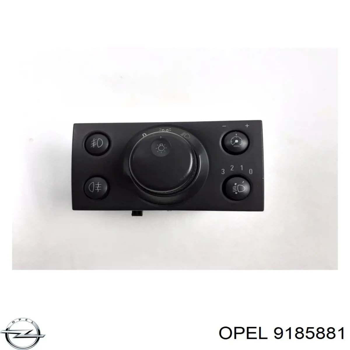 Przełącznik światła reflektorów na "torpedo" Opel 9185881 cena, od 30,65 USD