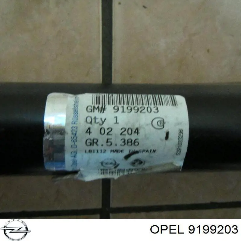 9199203 Opel Korpus osi tylnej