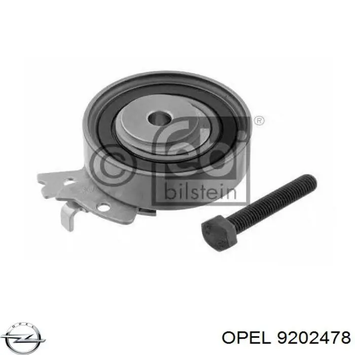 Rolka napinacza paska rozrządu Opel 9202478 cena, od 14,98 USD