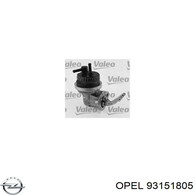 Pompa paliwa mechaniczna Opel 93151805 cena, od 76,53 USD