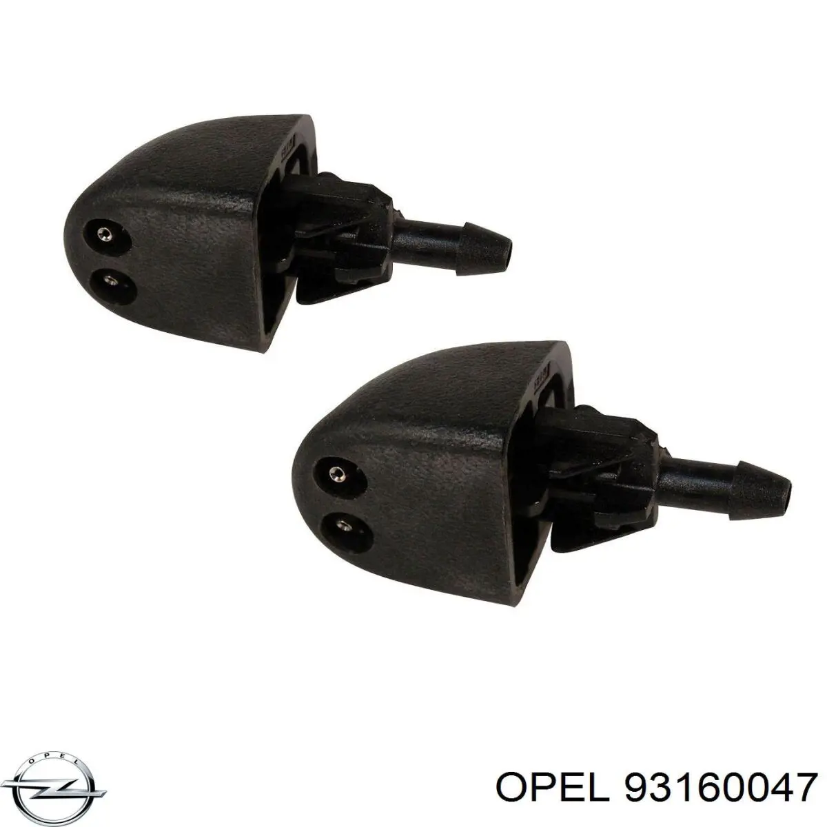 Dysza spryskiwacza szyby przedniej Opel 93160047 cena, od 6,49 USD
