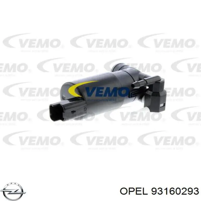 Pompka spryskiwacza szyby przedniej Opel 93160293 cena, od 30,45 USD