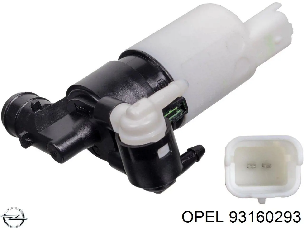 Do koszyka 93160293 Opel Pompka spryskiwacza szyby przedniej