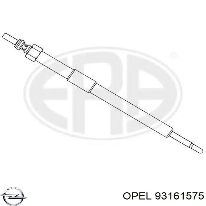 Do koszyka 93161575 Opel Świeca żarowa