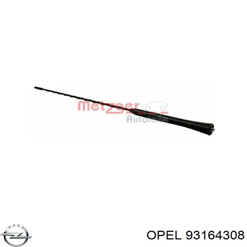 Antena do Opel Vectra C 