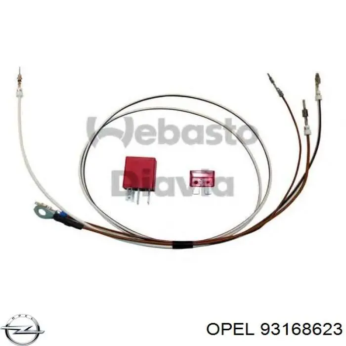 Do koszyka 93168623 Opel Sprężarka klimatyzacji
