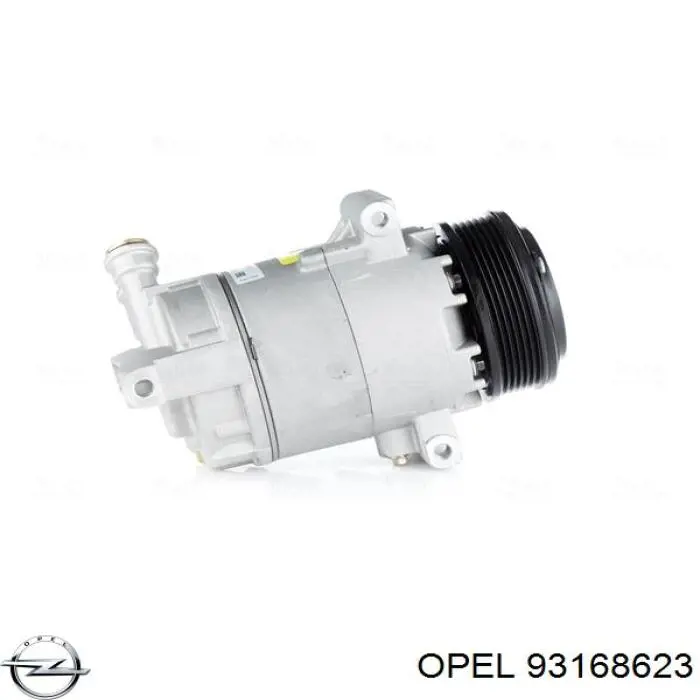 Do koszyka 93168623 Opel Sprężarka klimatyzacji