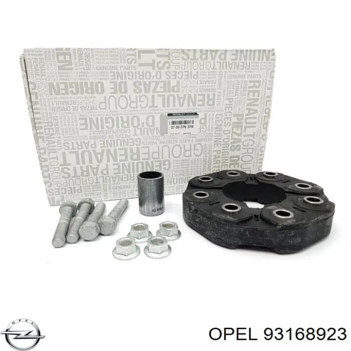 Przegub elastyczny wału przedni Opel 93168923 cena, od 56,47 USD