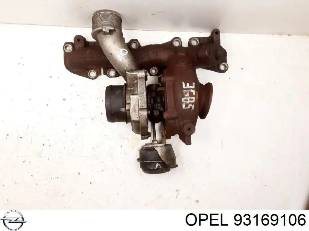 93169106 Opel Turbina