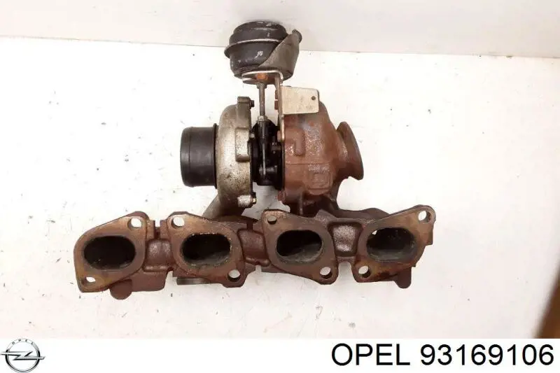 Turbina Opel 93169106 cena, od 270,34 USD