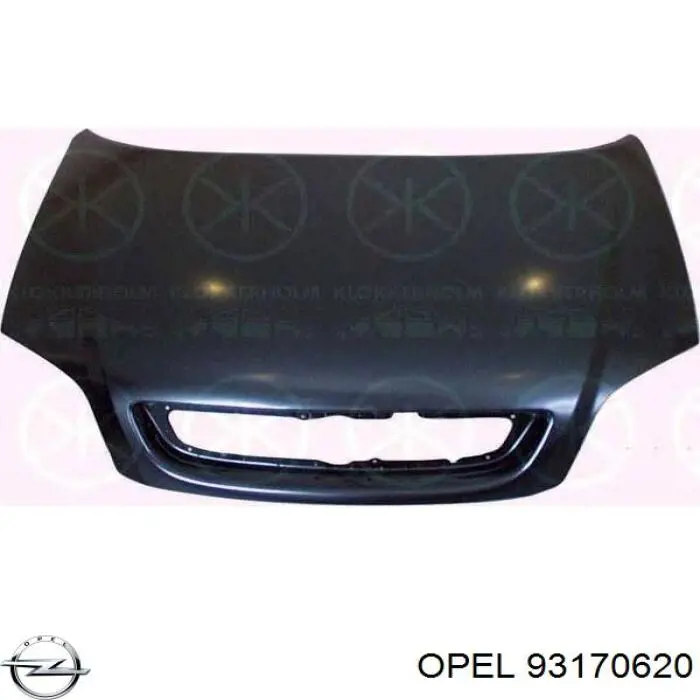 Maska silnika Opel 93170620 cena, od 195,80 USD