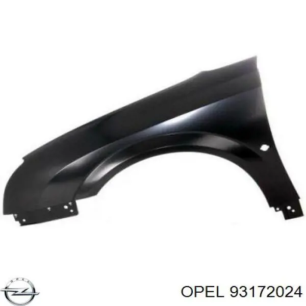 Błotnik przedni lewy do Opel Vectra C 