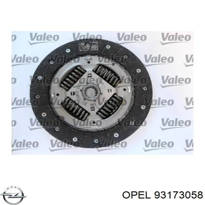 93173058 Opel Koło zamachowe silnika
