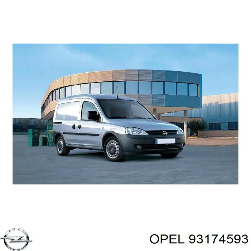 93174593 Opel Zderzak przedni
