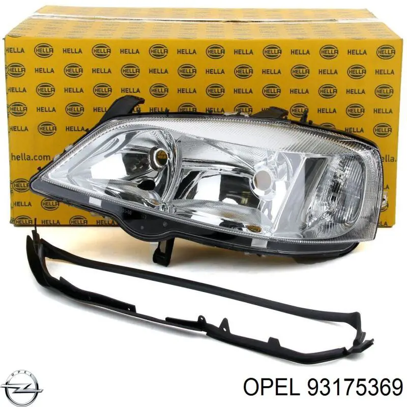 93175369 Opel reflektor prawy