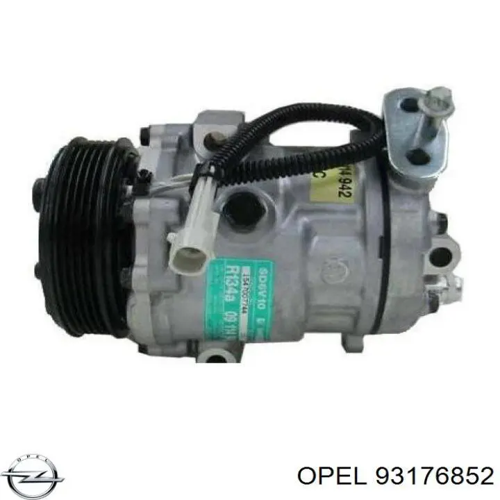 Do koszyka 9116419 General Motors Sprężarka klimatyzacji