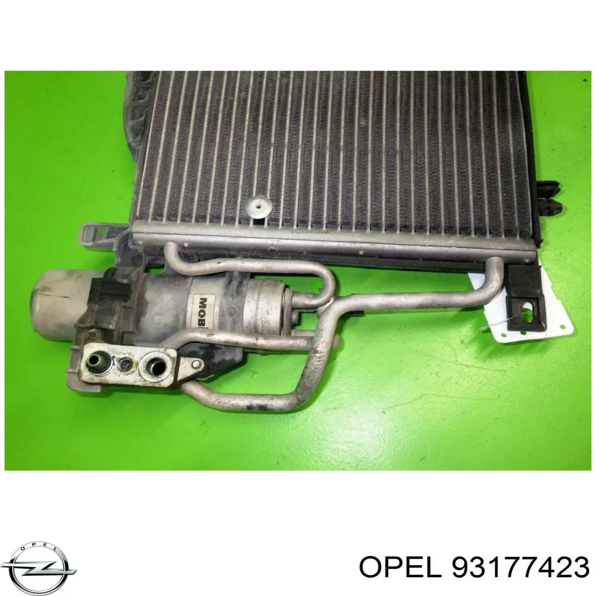 Do koszyka 93177423 Opel Chłodnica klimatyzacji