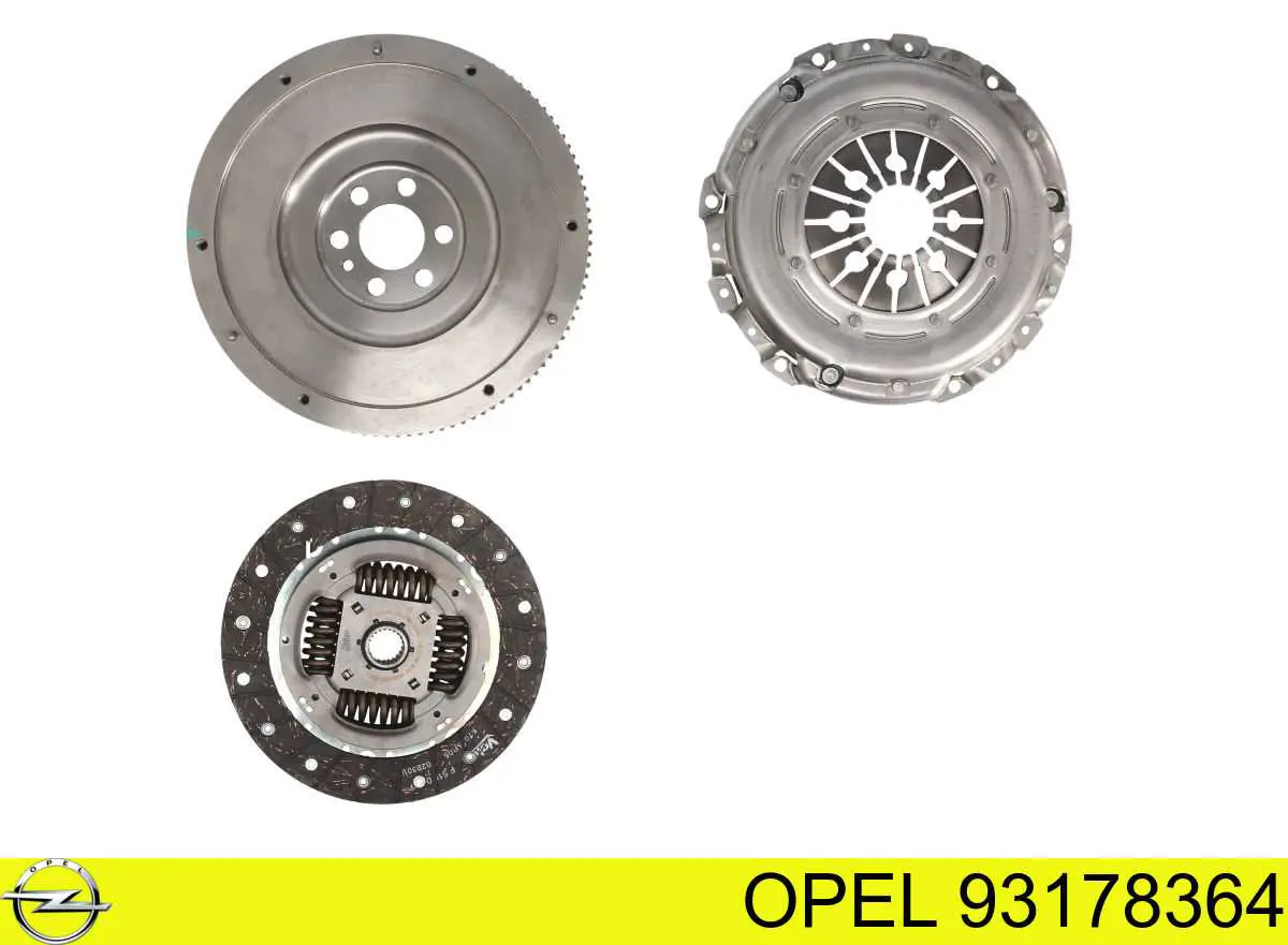 93178364 Opel Koło zamachowe silnika
